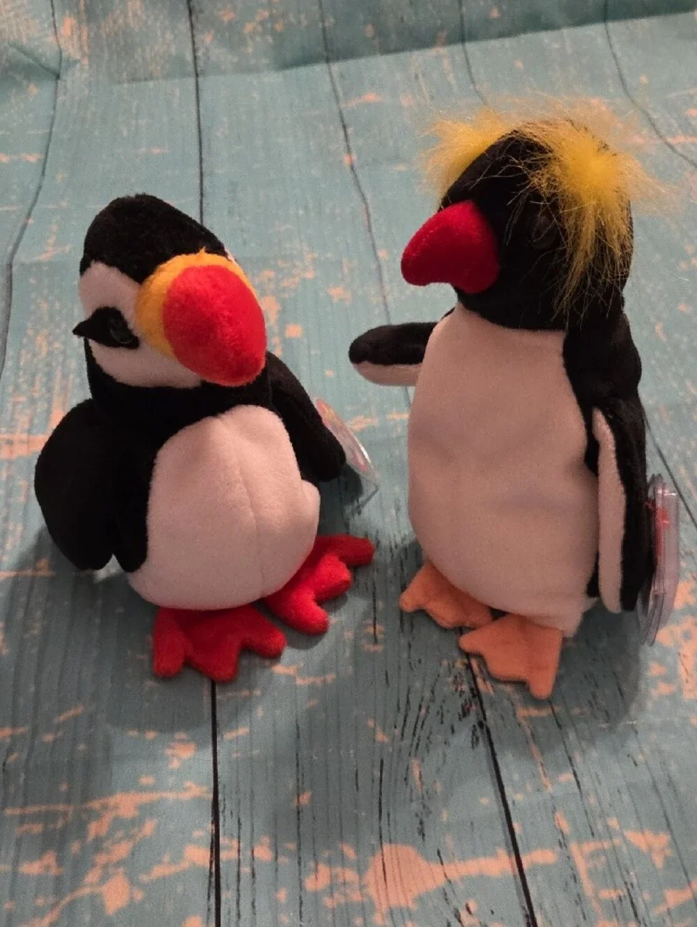 Ty Frigid & Puffer Beanie Babies